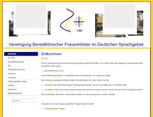 Tablet Screenshot of benediktinerinnen.de